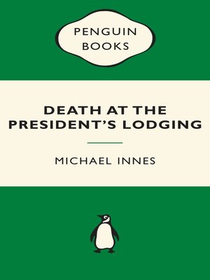 cover image of Death at the President's Lodging